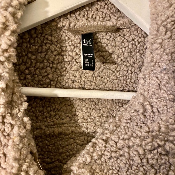 Zara Shearling TRF Jacket - Picture 2 of 7